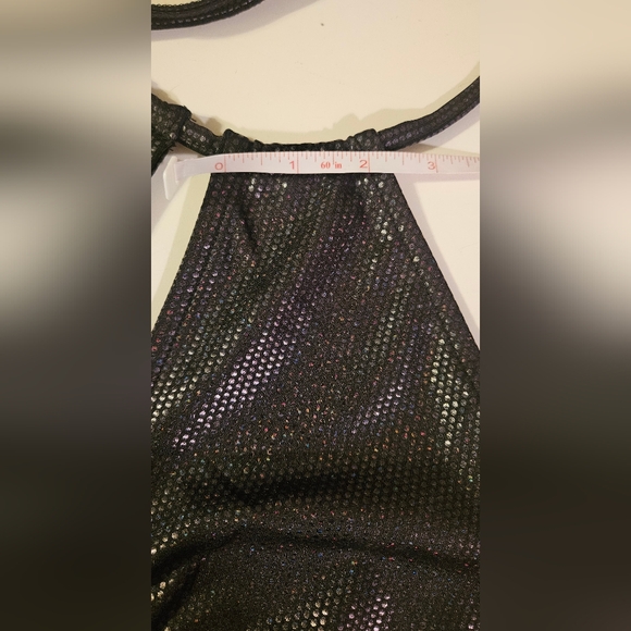 NWT Divided Halter Style Cocktail Dress - Picture 7 of 10